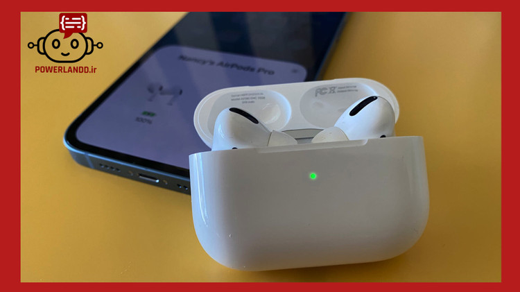 هدفون بی سیم اپل مدل Apple AirPods Pro Headphones With Charging Case - Limited