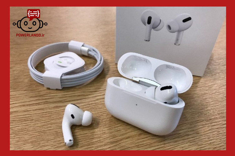 هدفون بی سیم اپل مدل Apple AirPods Pro Headphones With Charging Case - Limited