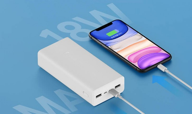 پاوربانک شیائومی مدل PB3018ZM ظرفیت 30000